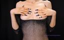 Rebecca Diamante Erotic Femdom: Adoración de tetas pequeñas y uñas largas