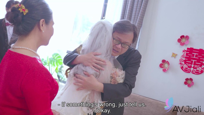 AV Jiali: Bräutigam wird in seiner hochzeitsnacht von sakura zum cuckold