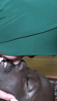 Arab Wife Fitness Workout Ends in Sex with African Brother-in-law