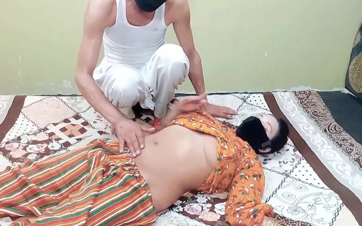 HotQueenPk: India tía culona en cuatro apretado jugoso coño follando con...