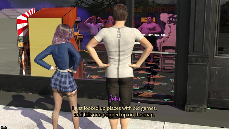 3D Cartoon Porn: Fresh Women 8 - videojuego de strip de Julia y Simon - perdedora...