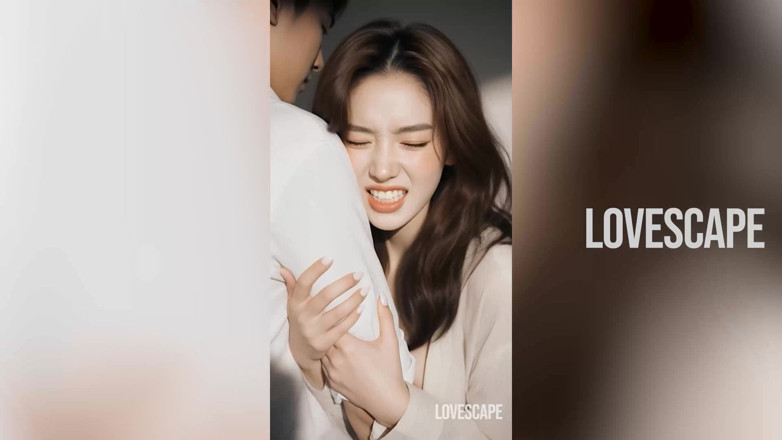 Lovescape: 和我在一起 - 甜美的亚洲天使成为情人节淫荡妇