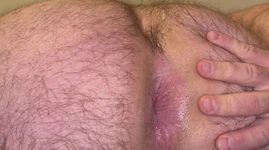 My Icy Cum Inserted Into My Ass, Then Played with and Pushed Out Slowly with Cum Dripping Down My Asshole