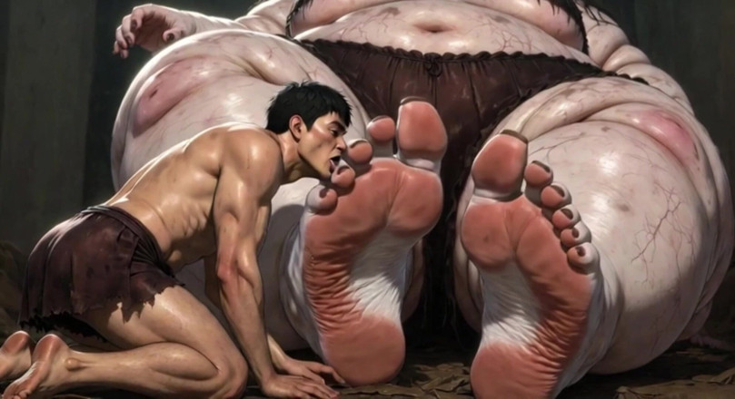 YOUR BEST FANTASY: Büyük obez dev kadın iri güzel kadın - köle ibadette dev...
