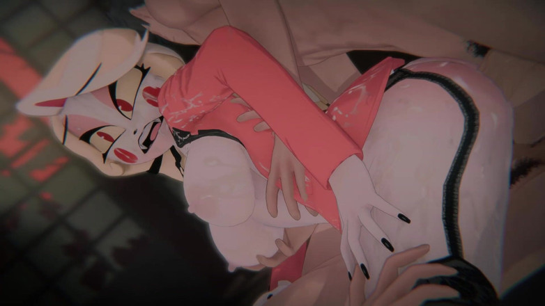 Tomu aisuman: [Hazbin Hotel] - Charlie Morningstar Redemption Failed (amarrado Hell Princess &amp;POV Sandwich DP) (4k/60fps)