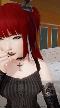 Goth Redhead dan demon blowjob- terikat oleh nafsu #4- main permainan