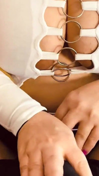 Naughty Slut Stepmom Giving Titty Fuck to Married Stepson