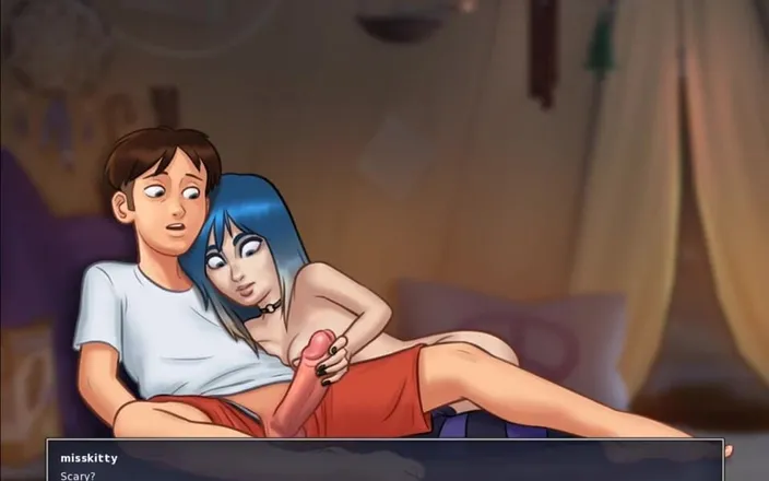 Miss Kitty 2K: Summertimesaga Showing up Herself (eve Route- Vagina Choice)-part 90