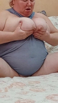 Girlfriend with Big Tits Masturbates Her Hairy Pussy