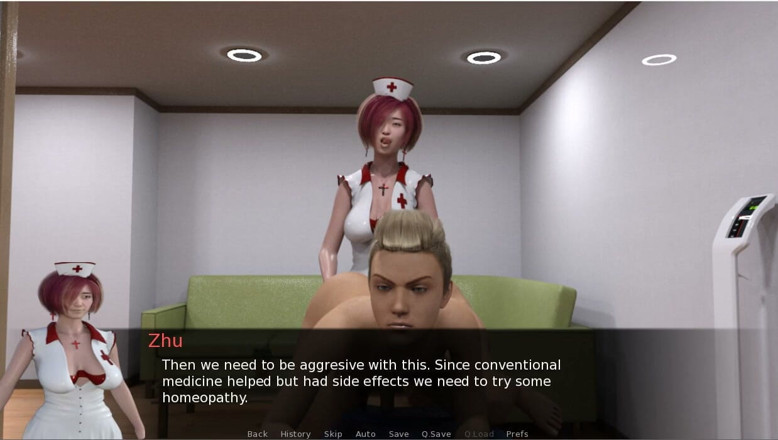 XXX Games Bunk - Trans: Futa Groves - permainan - main peranan - banci pantat besar dikongkek oleh...