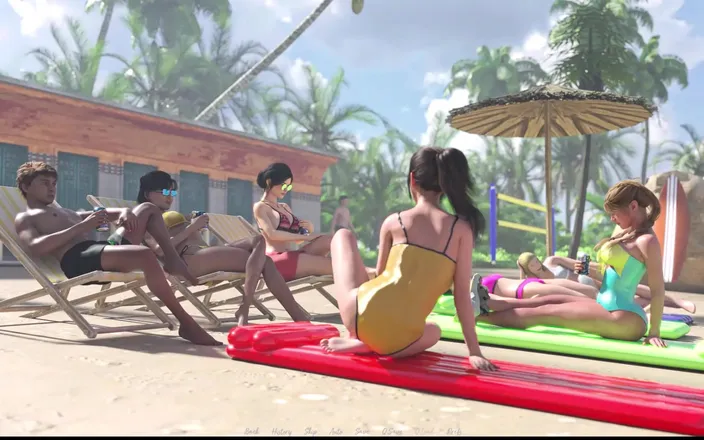 Johannes Gaming: Being a Wife 19 Adi Went to the Beach