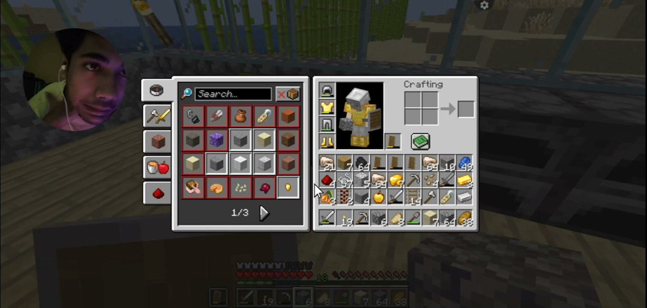 Julie games: Sesión de minería en pecho y tesoro de Minecraft
