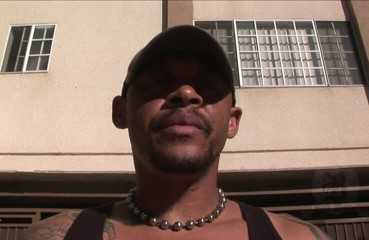 VOP Ebony Babes: Fishnet big ass ebony banged by a big black cock