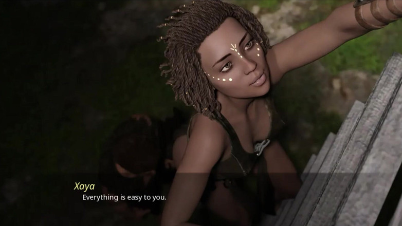 NaughtyPlayz: 내 자지를 구걸하는 더블 흑누나 여신 - 날 따먹고 끈질기게! 더 루스트 시티