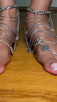 Feet in Silver Foot Jewelry