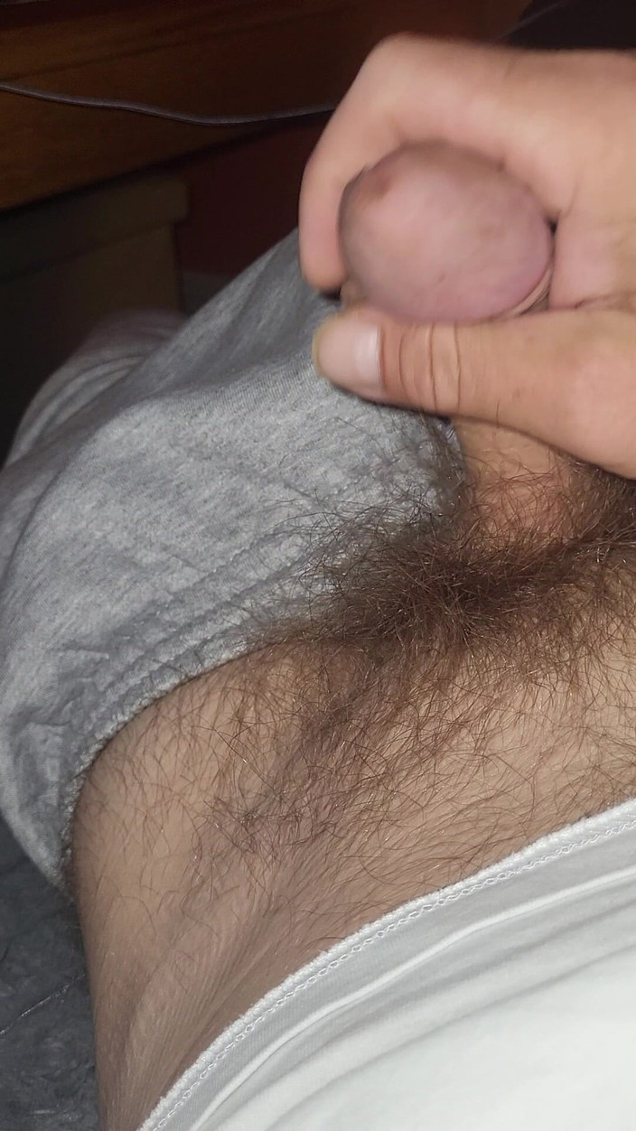 Polishx: Ich spiele mit meinem haarigen schwanz