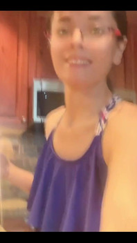 In the kitchen