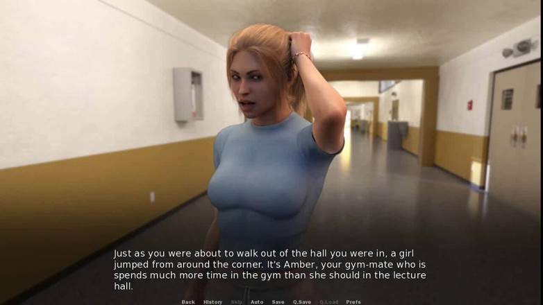 Dirty GamesXxX: Universitária: namorada loira sexy - ep. 5