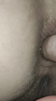 Doggy Style Position and Ass Finger Ring