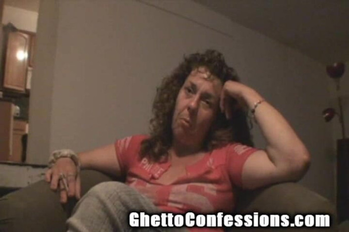 Ghetto Confessions: Nasty Happy Whore Tossed Old Mens Away Sucks Dick for...