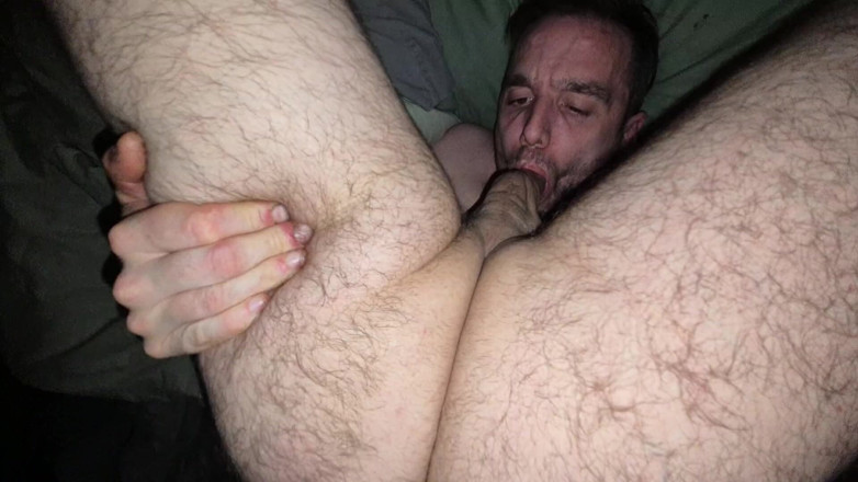 SwitchMixCouple: Woke Her up to Join My Autofellatio Session