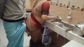 New Bhabhi Fucked in the Kitchen.clear Audio.