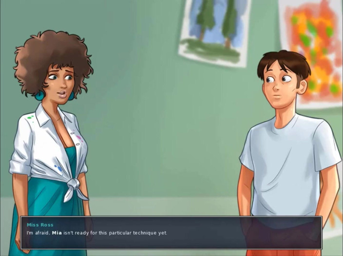 Cartoon Play: Summertime saga bhaag 241 - kolej men kala shikshak