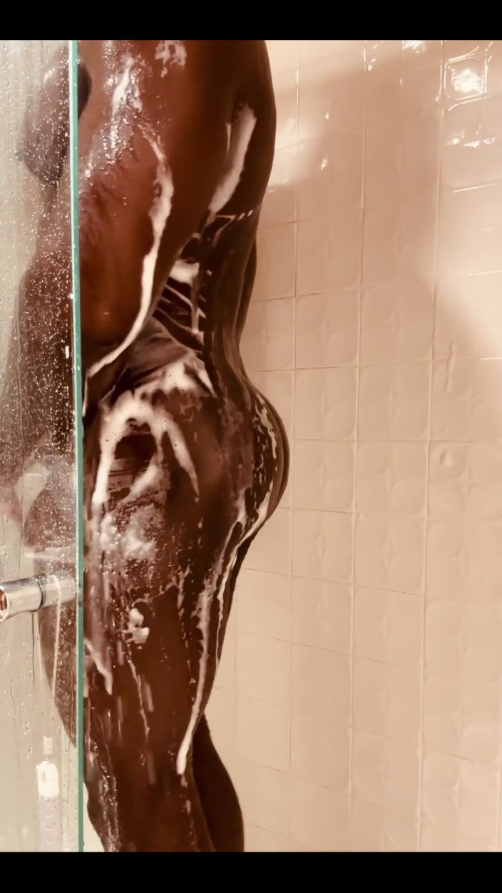 Afro Black XXX: La seconda parte del mio video in doccia