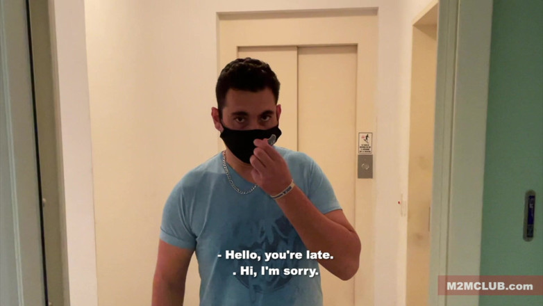 M2M CLUB: Femenine Guy Fucked by Horny Machos 2