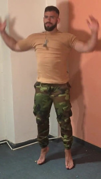 Maximo soldier lagi olahraga