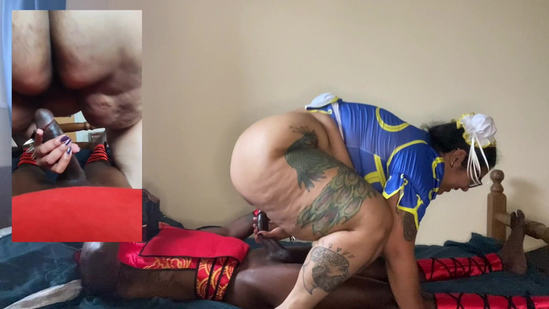 Zozonicoco: La BBW Chun Li se fait baiser par une grosse...