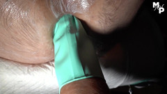 Marcus Pollack Gay: Fisting anale grezzo con guanti per la pulizia