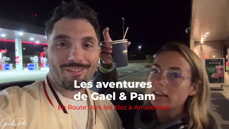 LeaPam: Gael &amp; Pam Vlog: on the Way to Xbiz in Amsterdam