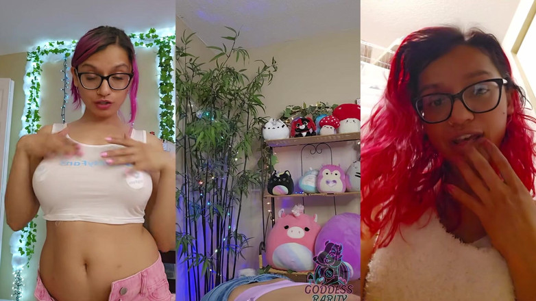 Goddess Rarity: Godin Rarity heeft plezier met het omkleden!