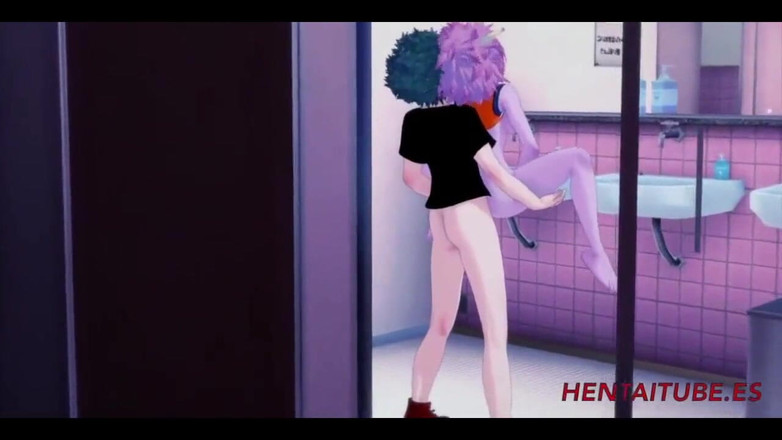 Yaoitube: Boku No eroe hentai compilation. Uraraka, Momo, Tsuyu, Jiro...