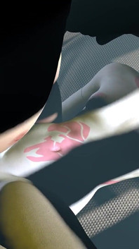 레베카 사이버 펑크 에지러너 패러디로 이상해