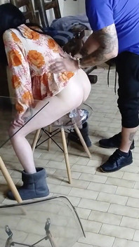 Я зловив свою дівчину.