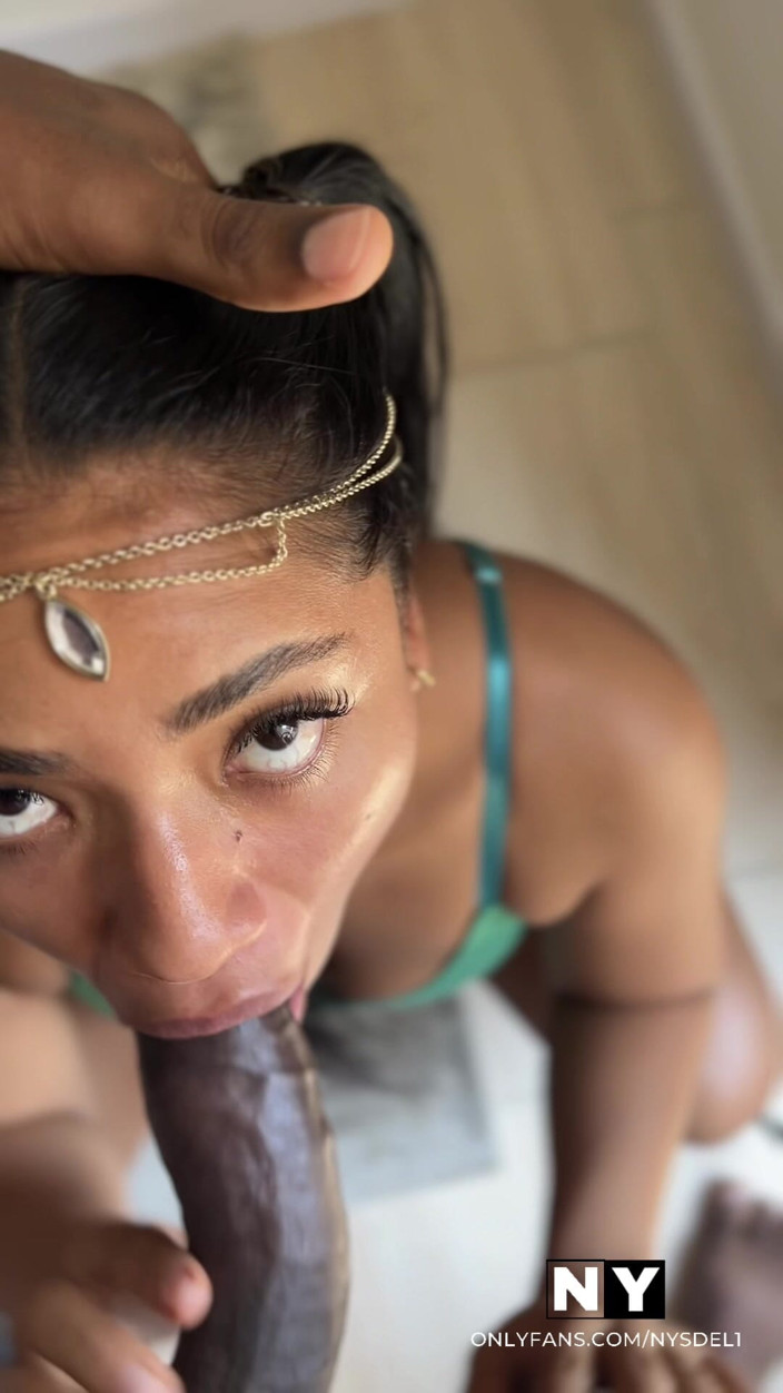 Nysdel: Awek India memberikan blowjob selamba yang bagus -pasangan amatur- nysdel