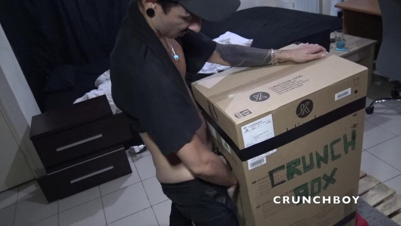 PRIVATE CLUB BIG COCK FUCKERS: Andrez fucked raw in glory holes by straight boy curious