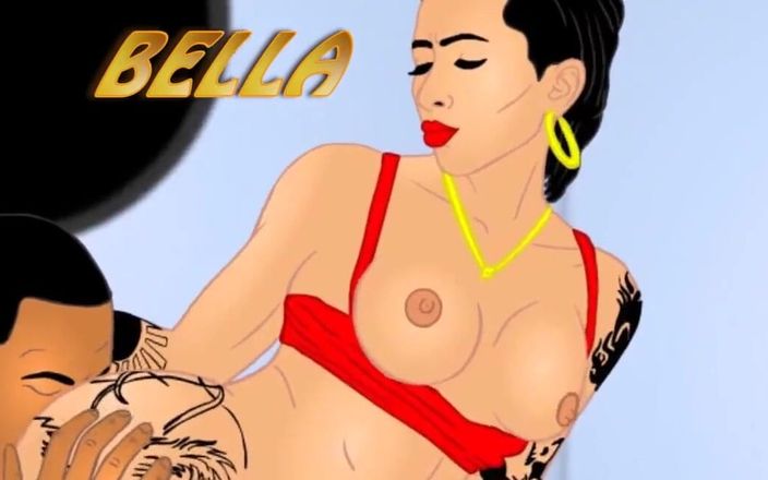 Back Alley Toonz: Bella Bellz Niesamowite obciąganie i Duży tyłek seks analny w...