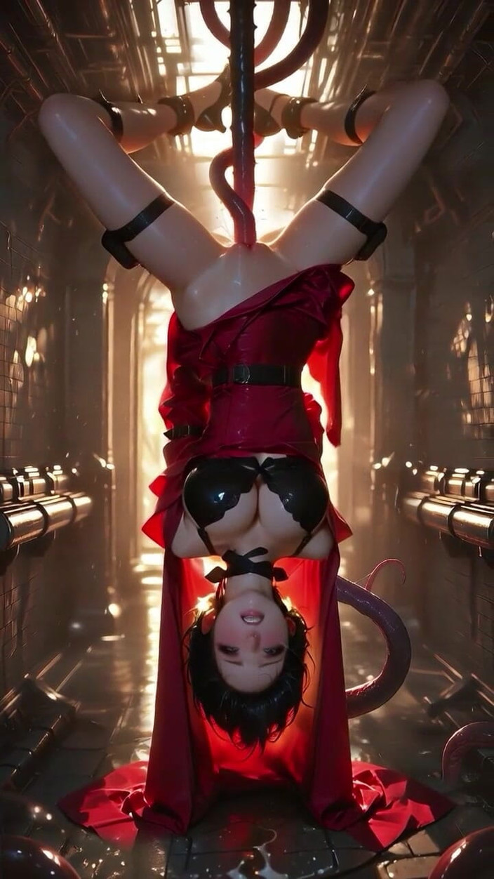 Tay Swift X: Suspended red-sukně Svatyně Maiden: Invade každou díru, tlusté sperma zaplavující...