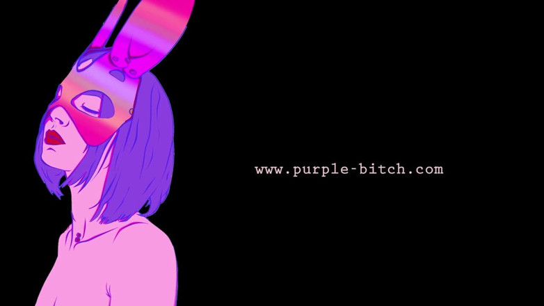 Purple Bitch: Paarse teef anale masturbatie cumpilatie