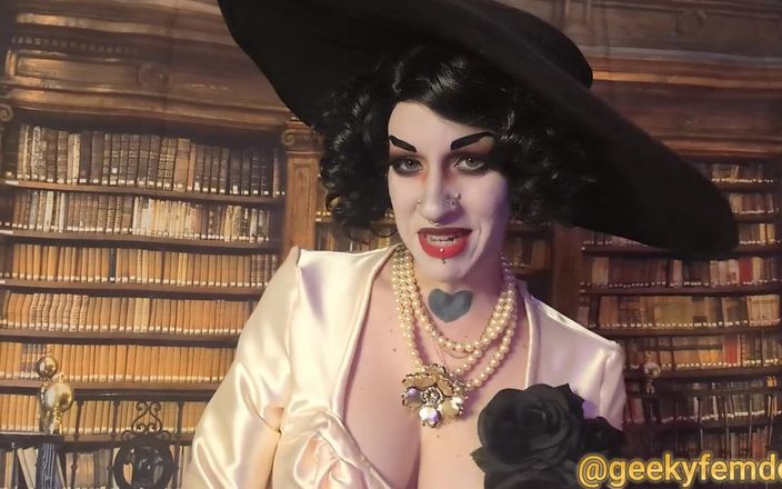 Geeky Femdom: Lady Dimitrescu hat einen snack