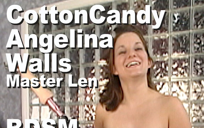 Picticon bondage and fetish: Cotton Candy &amp; Angelina Walls &amp; Master Len BDSM lesbo drildo climax