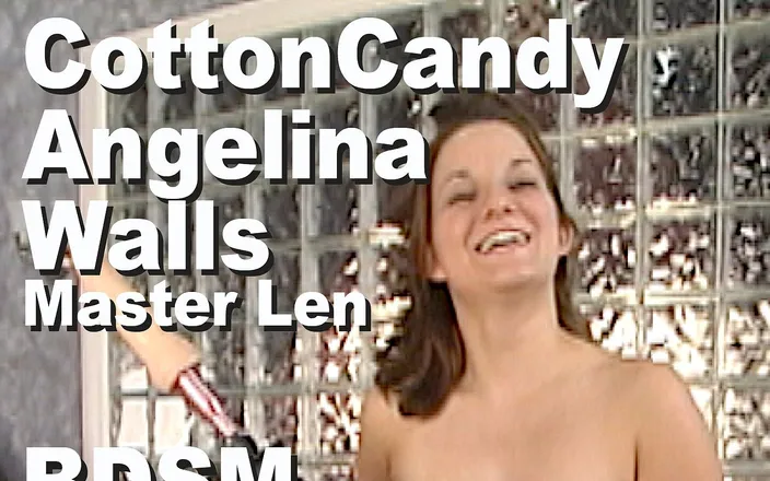 Picticon bondage and fetish: Cotton Candy &amp; Angelina Walls &amp; Master Len BDSM lesbo drildo climax