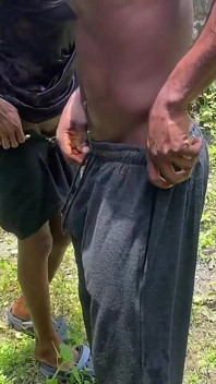 Horny Thug Creampied My Pussy After Fuvking Me in an Uncompleted Building