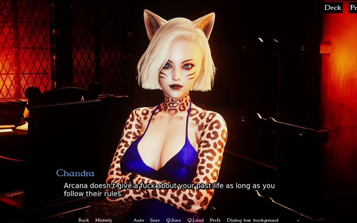 NSFW Gaming: ファーハウス第16章パート3(猫の女の子の目覚めの驚き)