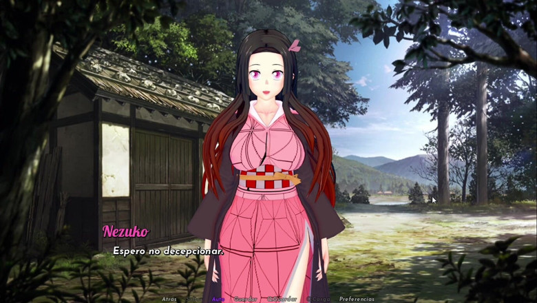Monkylufy: isekai genelev oyunu +18 (nezuko)