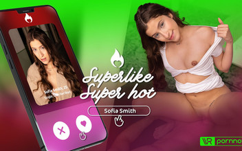 VR pornnow Games: Superlike Superhot Dibimbing Sofia Smith (passthrough)
