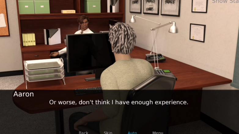 Johannes Gaming: Project Hot Wife - Merry love to masturbate at the office.
